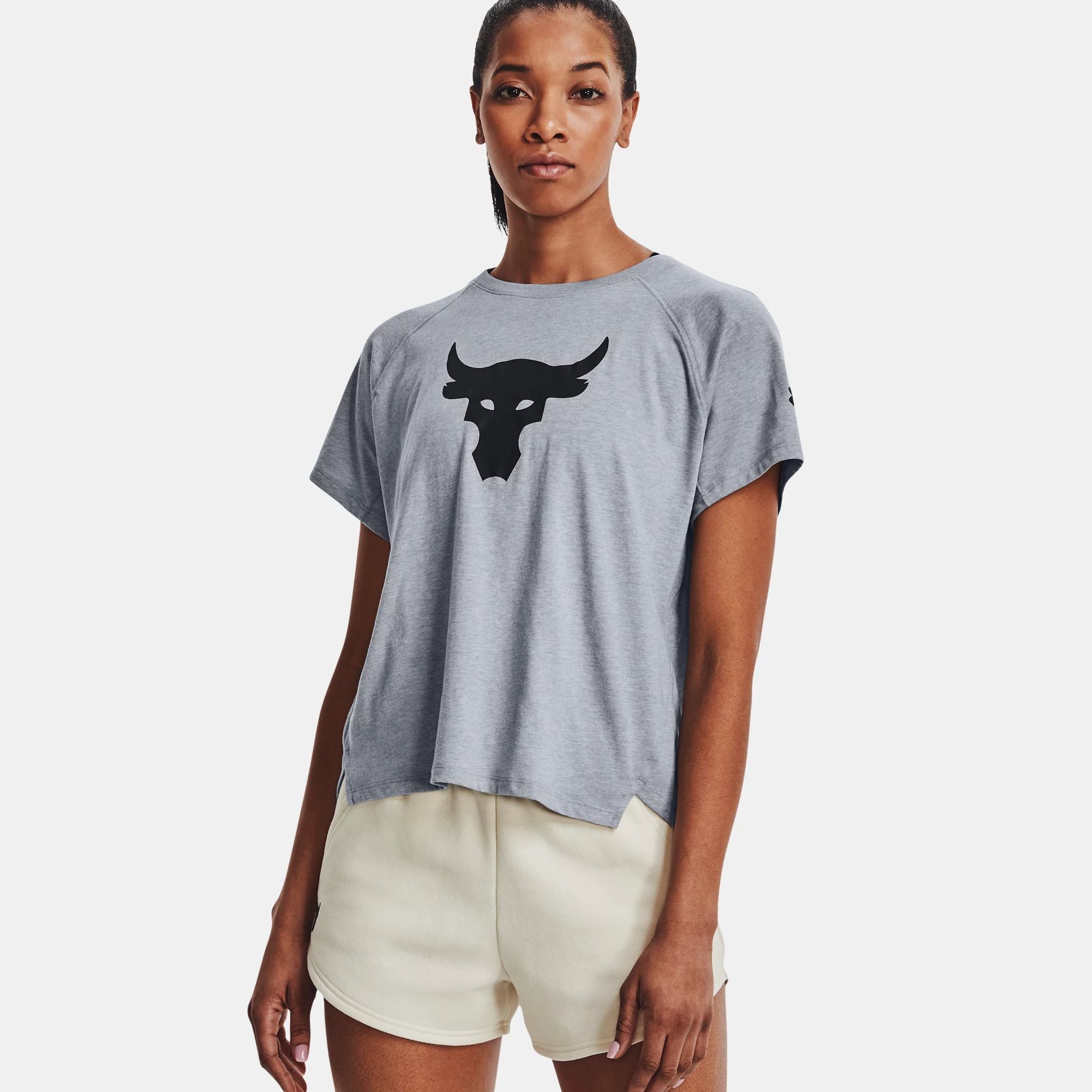T-Shirts & Polo -  under armour Project Rock Bull Short Sleeve